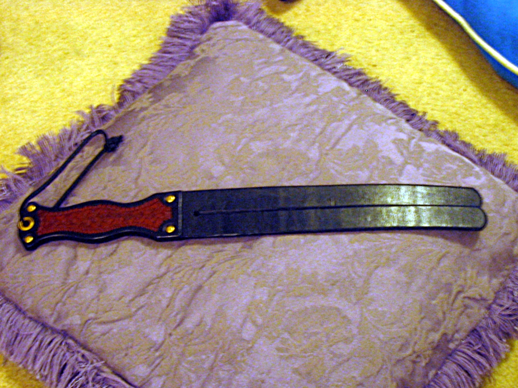 Tawse laying on cushion